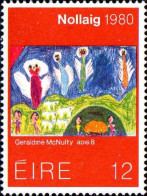 Irlande Poste N** Yv: 433 Mi:430 Nollaig Peinture Enfantine De Geraldine Mc Nully - Unused Stamps