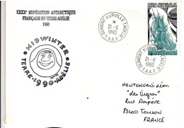 79081 - MIDWINTER  1990 - Covers & Documents