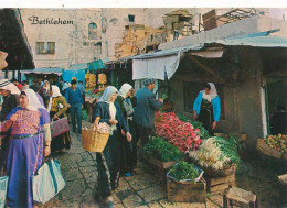 CPM GF-7254-Israel-Bethlehem -Place Du Marché (Belle Animation)-Livraison Offerte - Israel