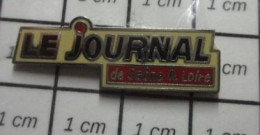 410d Pin's Pins / Beau Et Rare / MEDIAS / LE JOURNAL DE SAONE ET LOIRE - Médias