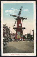 AK Rotterdam, Molen-Oostpoort  - Windmühlen