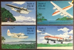 Palau 1985 Airmail Flight Anniversary Aircraft MNH - Palau