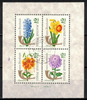 Hongrie 1963 Mi 1971-4 - Bl.39 (Yv BF 45), Obliteré - Used Stamps