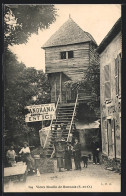 AK Sannois, Vieux Moulin, Hotel  - Windmühlen