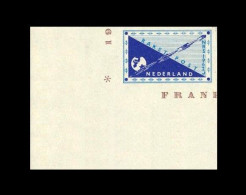 Niederlande / Netherlands: Raketenpost-Vignette / Rocket Mail Cinderella 'NRS-631 – Imperforated [space], 1962' ** - Europa