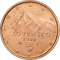 Slovaquie, 2 Centimes, 2009, SUP, Cuivre Plaqué Acier, KM:96 - Slovakia