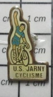521 Pin's Pins / Beau Et Rare / SPORTS / CYCLISME US JARNY - Cyclisme