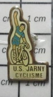 521 Pin's Pins / Beau Et Rare / SPORTS / CYCLISME US JARNY - Wielrennen