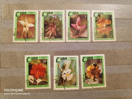 1973	Cuba	Flowers (F85) - Used Stamps