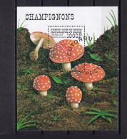 SA03 Benin 1997 Mushrooms Minisheet Used - Champignons