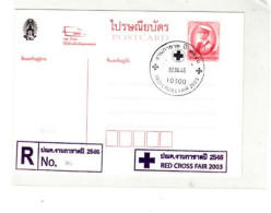 Thailand / Stationery / Rama 9 / Red Cross - Tailandia