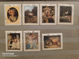 1973	Cuba	Paintings (F85) - Used Stamps