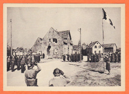 04518 / SCHEIBENHARDT 24 Mars 1945 Premiere Ceremonie Couleurs Territoire Allemand Armée Française Guerre WW2 / BRAUN - Guerre 1939-45