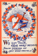 04506 / Nederlandse Patriottische 10 Mei 1940-45 Wij Door Eene Geest Bezield Bow Spoedig Patriotique Neerlandais - Guerre 1939-45
