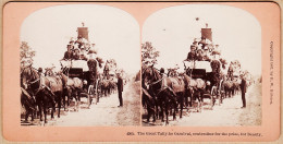 04584 / ⭐ ◉ ♥️ U.S.A New Hampshire The GREAT TALLY-HO CARNIVAL Contending Prize For Beauty Stereoview KILBURN 4569 - Stereoscoop