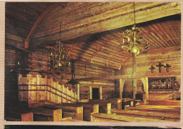 04711 / SODANKYLA Vanha PUUKIRKKO (1689) Intérieur Plus Ancienne Eglise En Bois Lappi Lapland Suomi Finland 1970s - Finnland