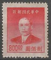 CHINE  N° 722 NEUF Sans Gomme - 1912-1949 Republik