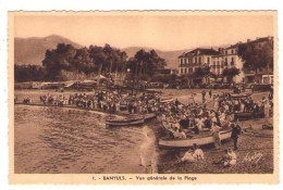 (66) 231, Banyuls, Narbo 1, Vue Générale De La Plage - Banyuls Sur Mer