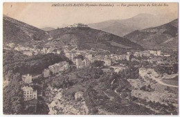 (66) 002, Amélie Les Bains, 3, Vue Générale Prise Du Salt Dal Bou - Amélie-les-Bains-Palalda