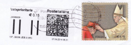 Consistoro Ordinario Complément Avec Vignette POSTE ITALIENNE 2014 - 2011-20: Storia Postale