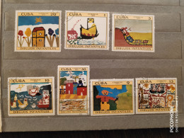 1971	Cuba	Kids  (F85) - Used Stamps