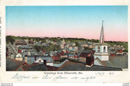 GREETINGS FROM ELLSWORTH MAINE - Andere & Zonder Classificatie