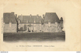 61 DU BOSC A LA PLUME CHENEDOUIT CHATEAU DU REPAS - Carrouges