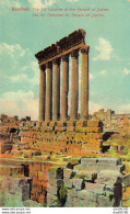 LIBAN BAALBEK LES SIX COLONNES DU TEMPLE DE JUPITER - Libanon