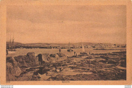 LIBAN SIDON VUE SUR LE FLEUVE ET SES BATEAUX - Líbano