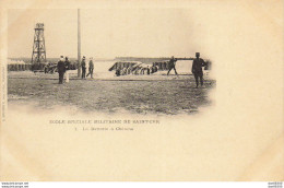 ECOLE SPECIALE MILITAIRE DE SAINT CYR LA BATTERIE A CHALONS - Manöver