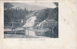 STAVELOT. COO. Le Pont Et La Cascade - Stavelot