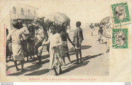 DJIBOUTI SCENE DE MARIAGE SOMALIS TRANSPORT SOLENNEL DE LA DOT - Djibouti