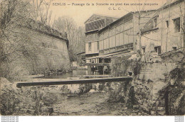 60 SENLIS PASSAGE DE LA NONETTE AU PIED DES ANCIENS REMPARTS - Senlis