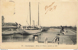 59 DUNKERQUE ECLUSE DE L'OUEST OUVERTE EN 1880 - Dunkerque
