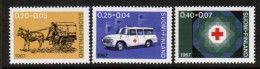 1967 Finland  Red Cross Set MNH. - Ungebraucht