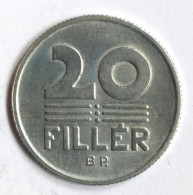 Hongrie - 20 Filler 1986 - Hungría