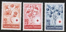 1958 Finland Red Cross, Complete Set  **. - Nuevos