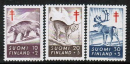 1957 Finland, Antitub Complete Set MNH. - Nuevos