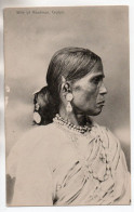 Carte Postale Ancienne Ceylan - Wife Of Headman - Sri Lanka (Ceylon)