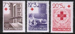 1951 Finland, Red Cross Complete Set MNH. - Unused Stamps