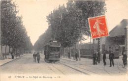 93-EPINAY-SUR-SEINE- LE DEPÔT DU TRAMWAY - Autres & Non Classés