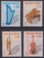 1989 FRANCE PREO N** 202 A 205 MNH - 1989-2008