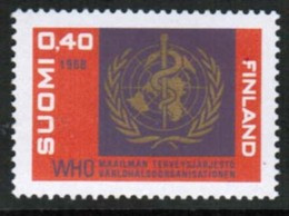 1968 Finland, WHO  ** MNH. - Unused Stamps