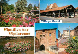 01 - Chatillon Sur Chalaronne - Village Fleuri - Multivues - Automobiles - Fleurs - Carte Neuve - CPM - Voir Scans Recto - Châtillon-sur-Chalaronne