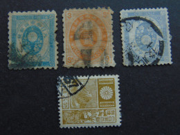 Très Beau Petit Ensemble De 4 Timbres Oblitérés - Collections, Lots & Series