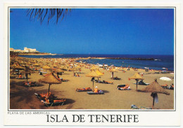 CPSM / CPM  10.5 X 15 Espagne (183) Islas Canarias TENERIFE  Playa De Las Americas  Plage  Jetée - Tenerife
