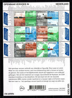 Nederland NVPH 3770-75 V3770-75 Vel Openbaar Vervoer In NL 2019 Postfris MNH Netherlands Transport Trains - Nuevos