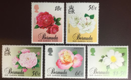 Bermuda 1989 Old Garden Roses Flowers MNH - Roses