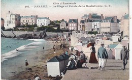 Carte Postale, CPSM PARAME: La Plage Et Pointe De La Rochebonne - Parame