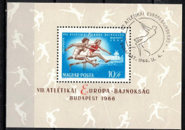 Hongrie 1966 Mi 2270 - Bl.54 (Yv BF 60), Obliteré - Gebraucht